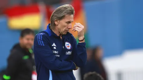 Ricardo Gareca se confiesa tras papelón de La Selección Chilena ante Bolivia (Foto: FElipe Zanca/Photosport)