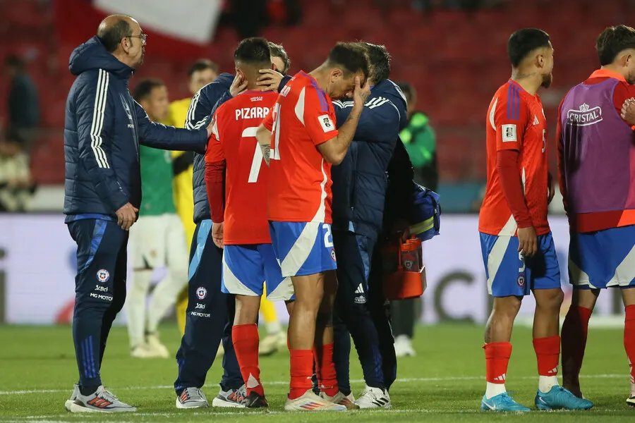 Chile se aleja de su sueño mundialista | Foto: Photosport