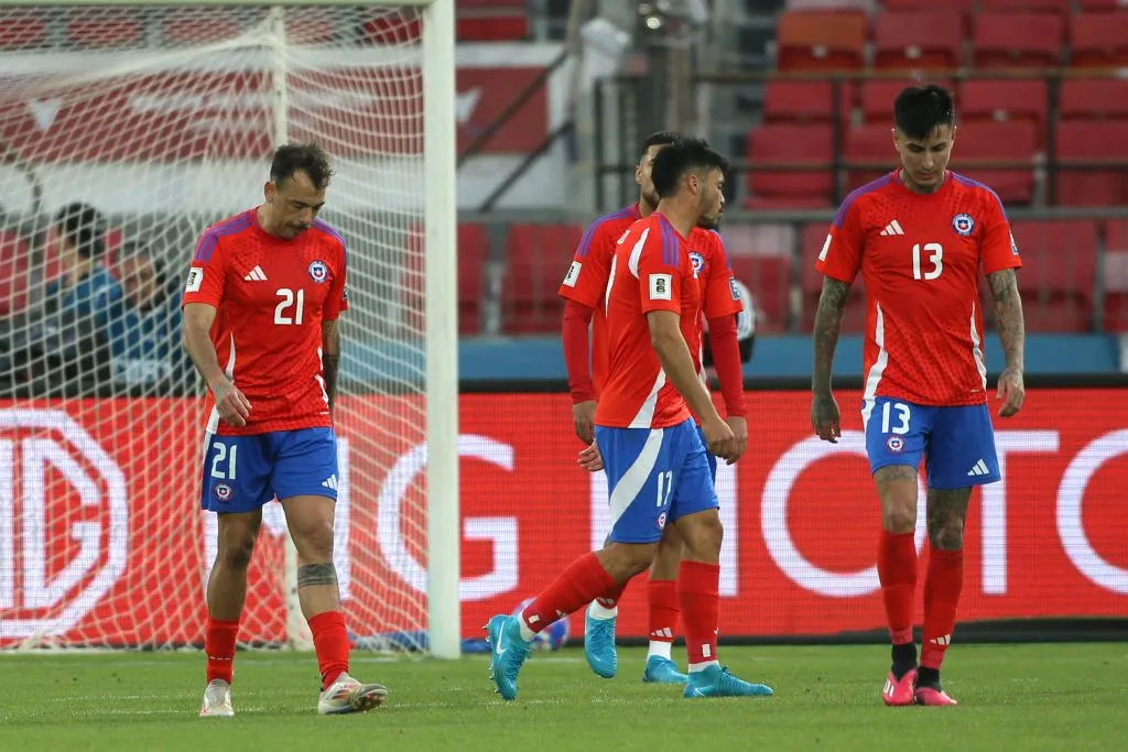 La Roja no pudo ante Bolivia en Santiago. (Foto: Photosport)