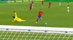 Vargas aprovechó la lesión de Lampe para convertir ante Bolivia.