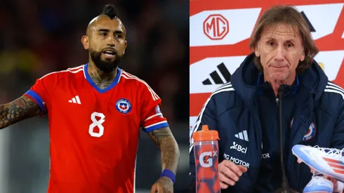 Reaccionan al cruce entre Vidal y Gareca.