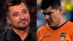 Loco Peric le manda flor de broma a Carlos Lampe