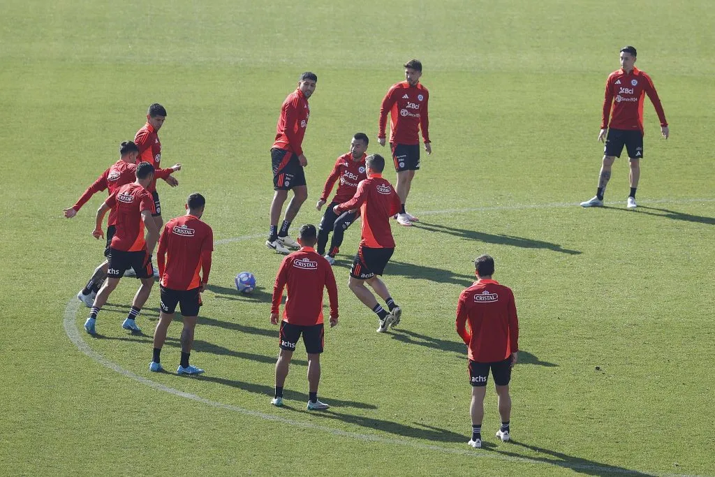 La Roja entrenó por última vez en el Estadio Nacional antes de recibir a Bolivia. Duelo clave por la octava fecha de las Eliminatorias Sudamericanas.