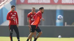 La Roja entrenó por última vez antes de enfrentar a Bolivia en el Estadio Nacional.