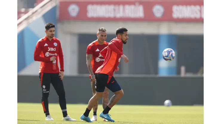 La Roja entrenó por última vez antes de enfrentar a Bolivia en el Estadio Nacional.