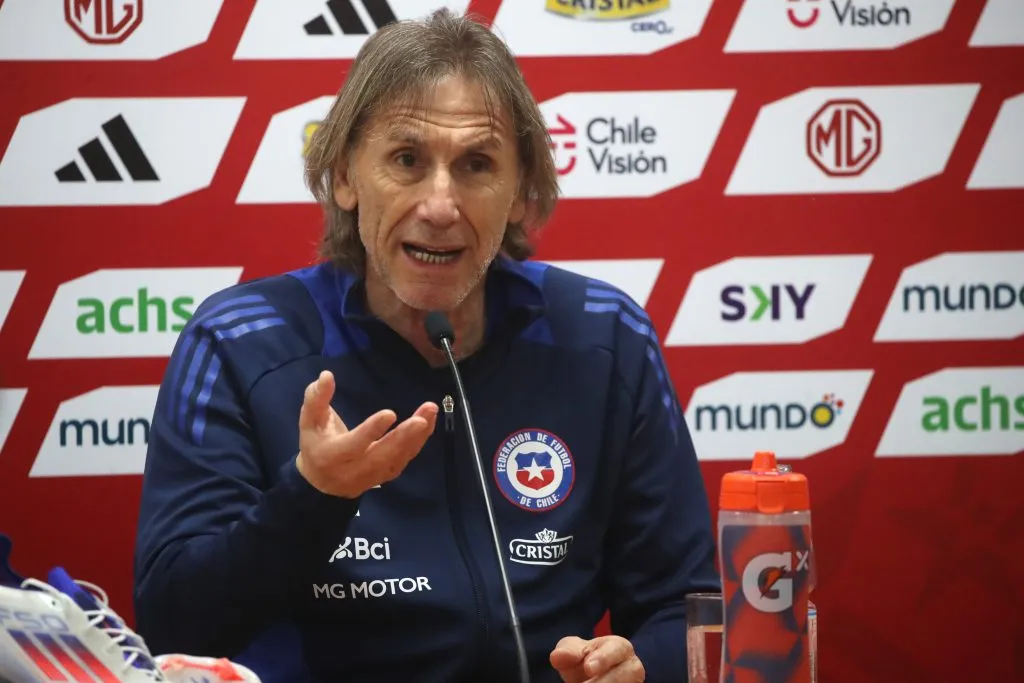 Ricardo Gareca está concentrado en el partido de la Selección Chilena ante Bolivia  (Foto: Photossport)