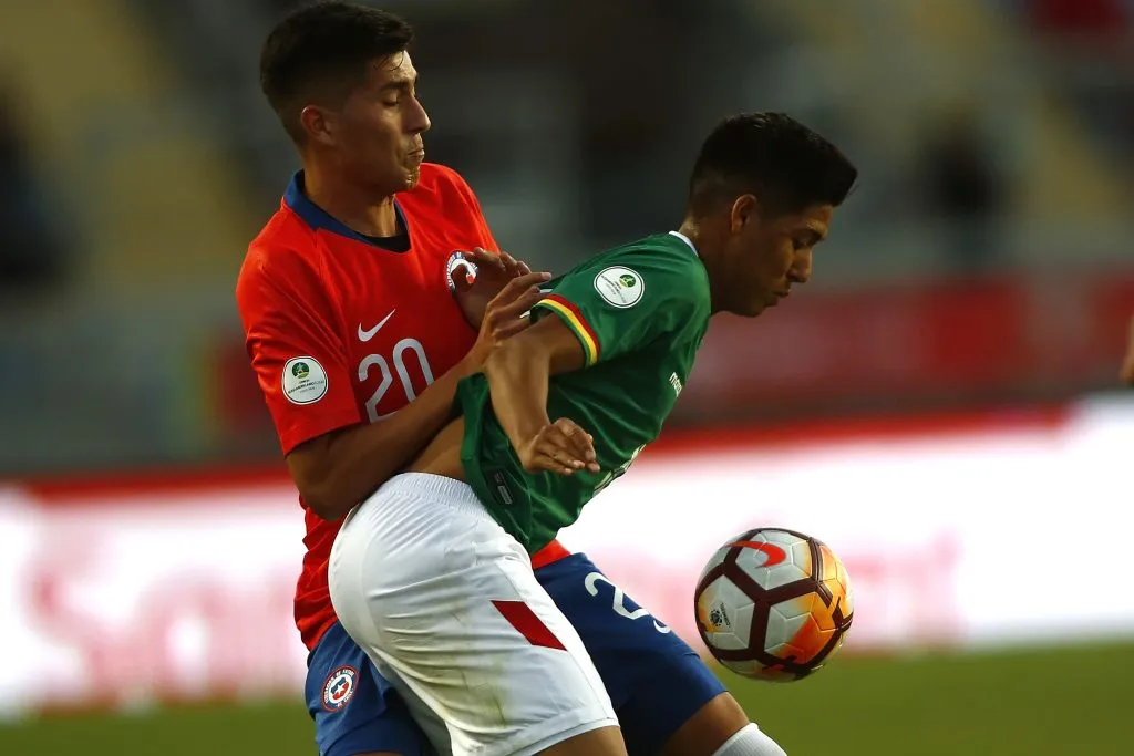 Vaca es una de las grandes ausencias de Bolivia para enfrentar a Chile | FOTO: Marcelo Hernandez/Photosport