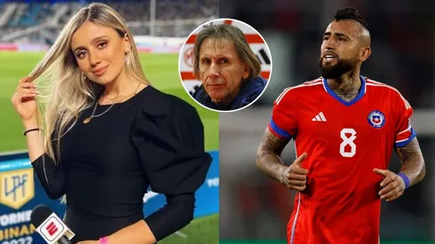 La periodista de ESPN Argentina tuvo palabras para las picantes frases de Vidal contra Gareca.