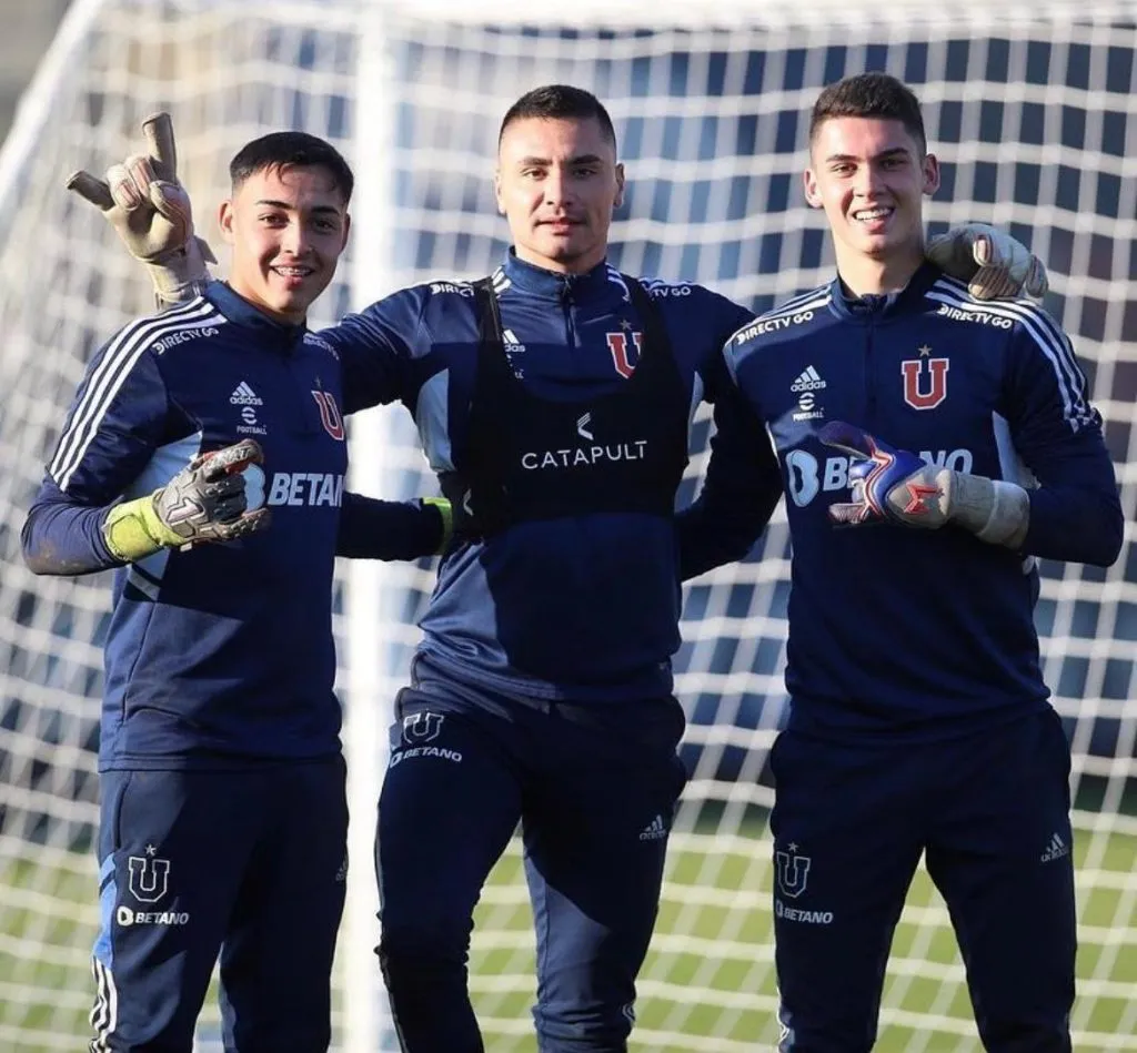 Arredondo, Campos y Garrido: Una imagen del año 2023 (Prensa UCH)