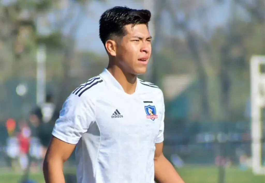 Ervin Vaca en su paso por Colo Colo.