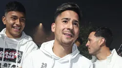 Colo Colo tuvo un gran recibimiento en Talca. (Foto: @colocolooficial)