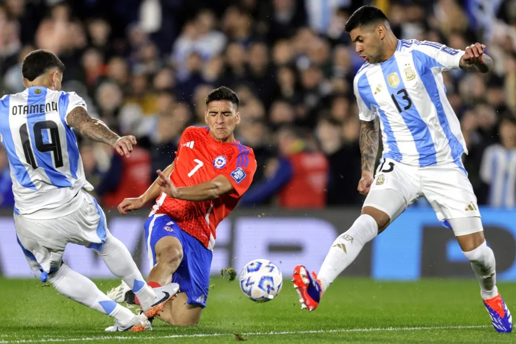 Núñez no para de recibir críticas por su cometido ante la Albiceleste | FOTO: Juan Amelio/Fotobaires/Photosport