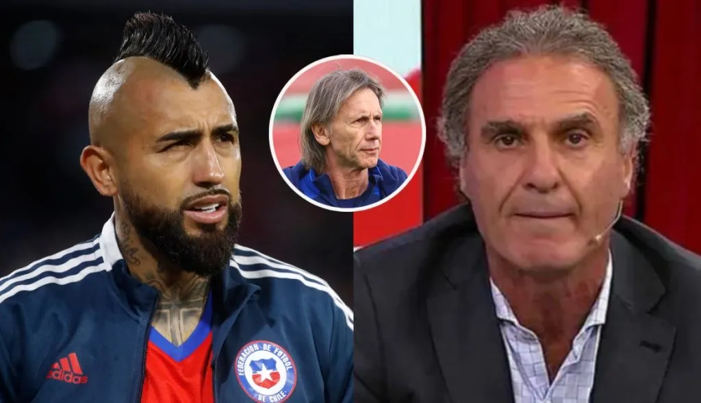 Ruggeri le pasó la cuenta a Vidal por su amigo Ricardo Gareca