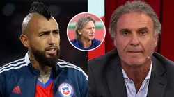 Ruggeri le pasó la cuenta a Vidal por su amigo Ricardo Gareca