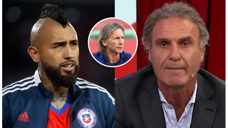 Ruggeri le pasó la cuenta a Vidal por su amigo Ricardo Gareca