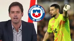 A el famoso relator argentino no le gustó la actuación del portero de La Roja.