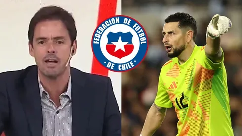 A el famoso relator argentino no le gustó la actuación del portero de La Roja.