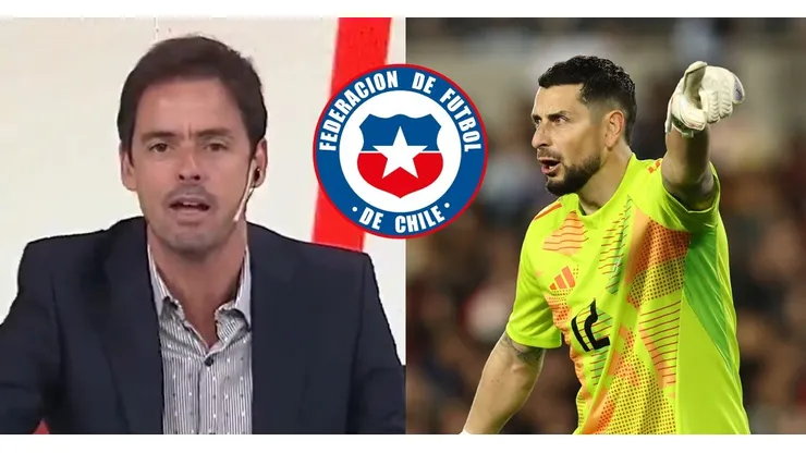 A el famoso relator argentino no le gustó la actuación del portero de La Roja.