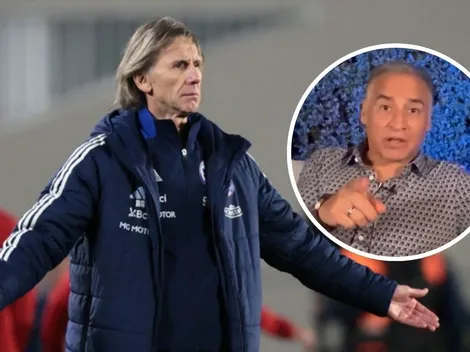 Fabián Estay le carga la mano a Ricardo Gareca en la Selección Chilena