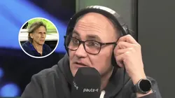 A Tapia no le gustó lo que hizo Gareca ante Argentina.