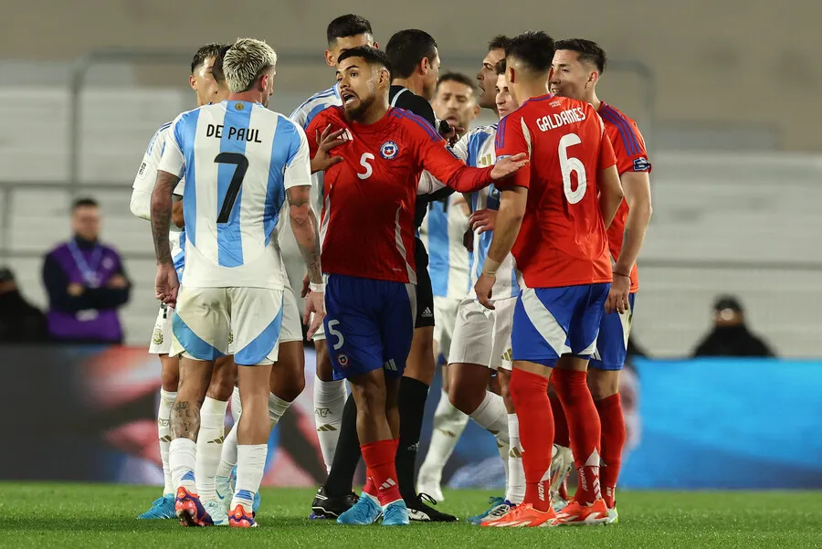 Chile fue una lágrima ante Argentina. | Foto: Photosport