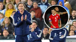 Ricardo Gareca se choreó de esta consulta tras la derrota de Chile