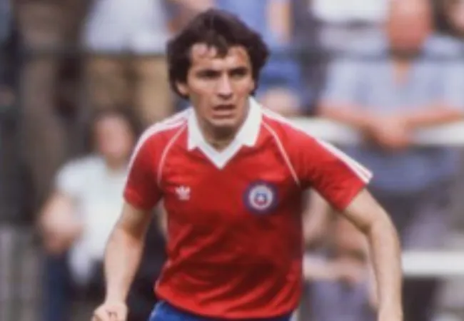 Miguel Ángel Neira en su época como seleccionado nacional.