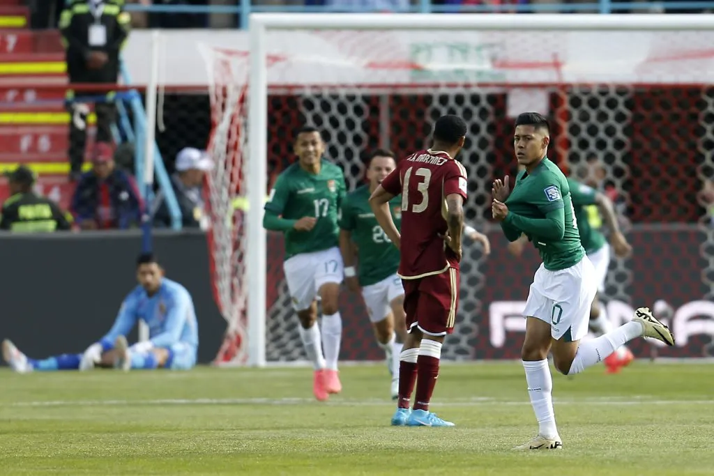 Bolivia consigue un importante triunfo ante Venezuela. (Foto: Getty)