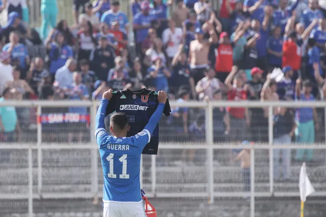 Guerra dedica su gol a Campos | Foto: Photosport