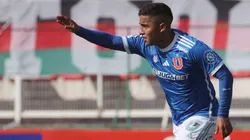 El delantero Nicolás Guerra anotó para la U y le dedicó su gol a Cristóbal Campos