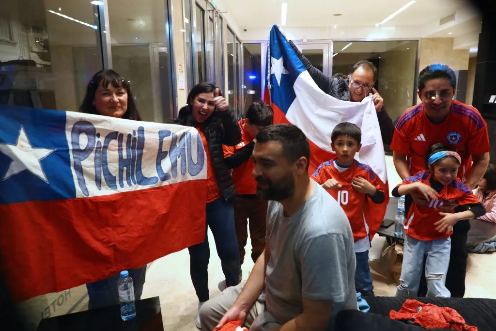 Ilusión es lo existe entre los hinchas chilenos que llegaron hasta Argentina | FOTO: Alejandro Pagni/Photosport