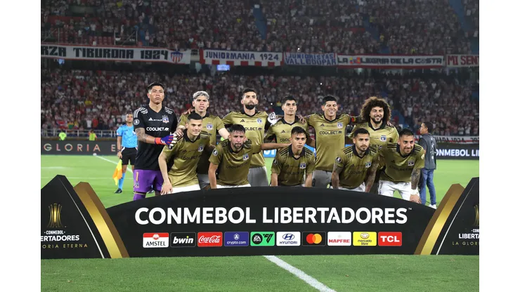 Colo Colo destaca en pases en la Copa Libertadores 2024. (Foto: Photosport)