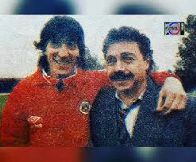 Iván Zamorano junto a su ídolo Carlos Humberto Caszely | FOTO: Archivo