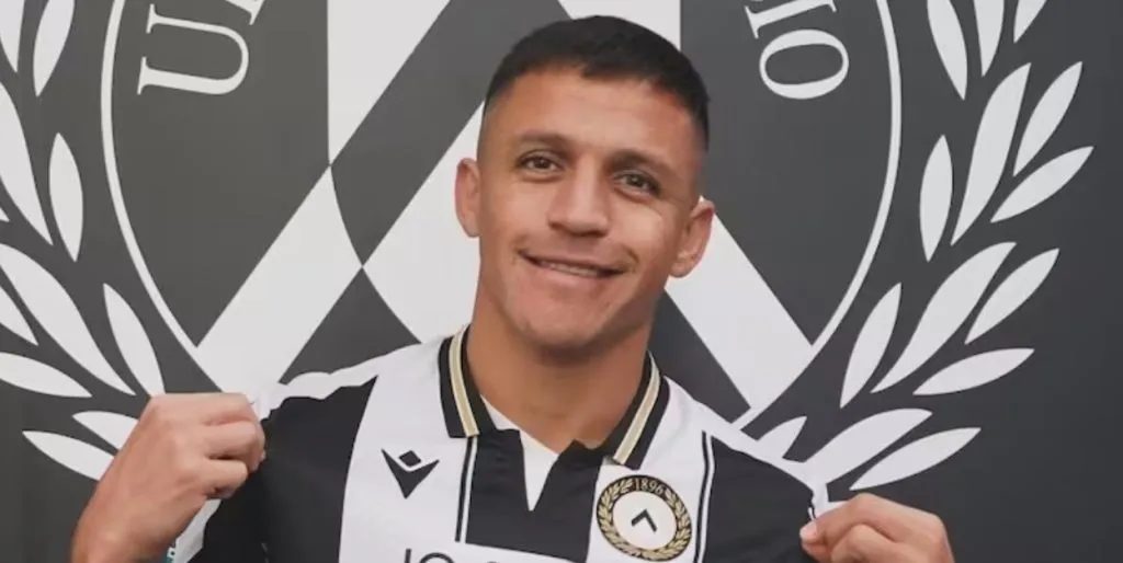 Alexis Sánchez aún no logra su reestreno oficial con Udinese. Una lesión lo tiene fuera de las canchas.