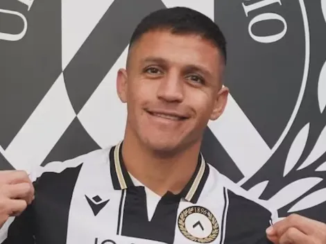 La notable reacción del arquero de Udinese tras conocer a Alexis Sánchez