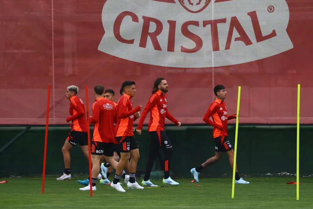 El Equipo de Todos se sigue preparando en Juan Pinto Durán para dichos duelos |  FOTO: Marcelo Hernandez/Photosport