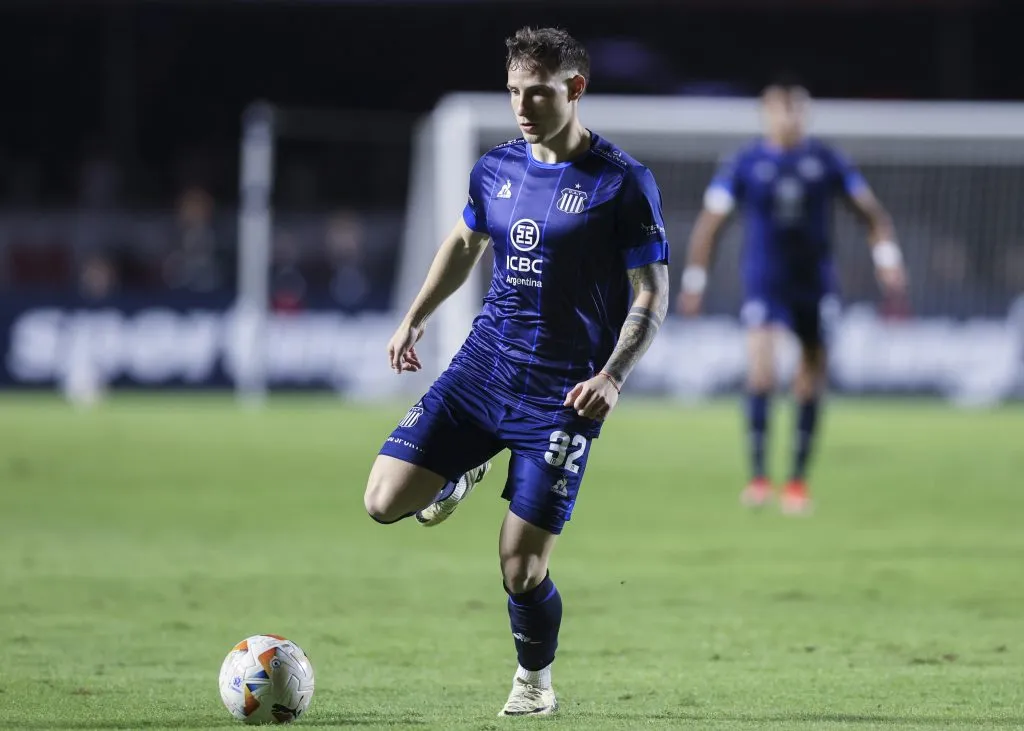Bruno Barticciotto no estará en los partidos de Chile vs Argentina y Chile vs Bolivia. El futbolista viene de un buen presente en Talleres y sufrió una lamentable lesión. (Foto de Alexandre Schneider/Getty Images)