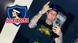 Emanuel Noir de Ke Personajes recibió regalo de jugador de Colo Colo. (Foto: Instagram)