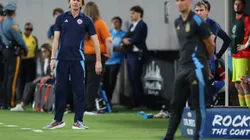 Ricardo Gareca está aliviado por la ausencia de Lionel Messi ante La Roja.