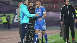 La desesperación de Marcelo Díaz en el último partido de Universidad de Chile.