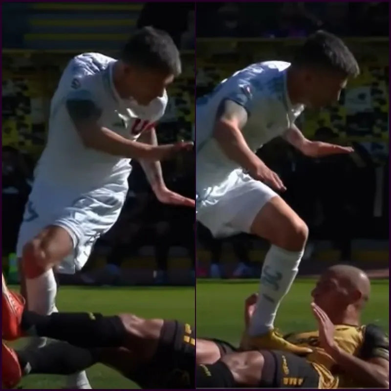 Un ser humano que está desestabilizado, ¿Dónde puede dejar sus pies si va cayendo? (Captura TNT)