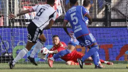 Cristóbal Campos disputó el Superclásico de la primera rueda en 2023. (Foto: Felipe Zanca/Photosport)