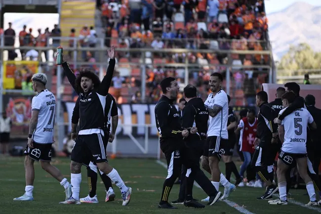 Maximiliano Falcón fue titular y jugó hasta los 85 minutos. (Foto: Pedro Tapia/Photosport)
