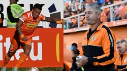 Dalcio Giovagnoli se refirió a la no titularidad de Javier Parraguez en Cobreloa frente a Colo Colo. (Foto: Photosport)