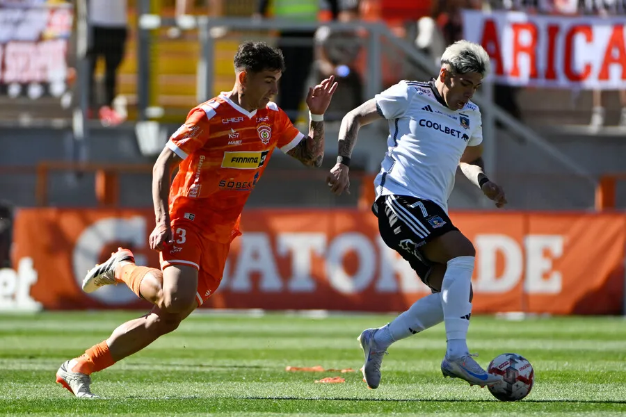 Cobreloa y Colo Colo animaron un vibrante partido en el norte. | Foto: Photosport