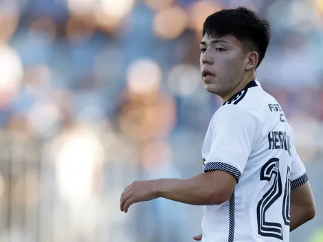 ¿Quién es Leandro Hernández? El juvenil de Colo Colo que es titular ante Cobreloa