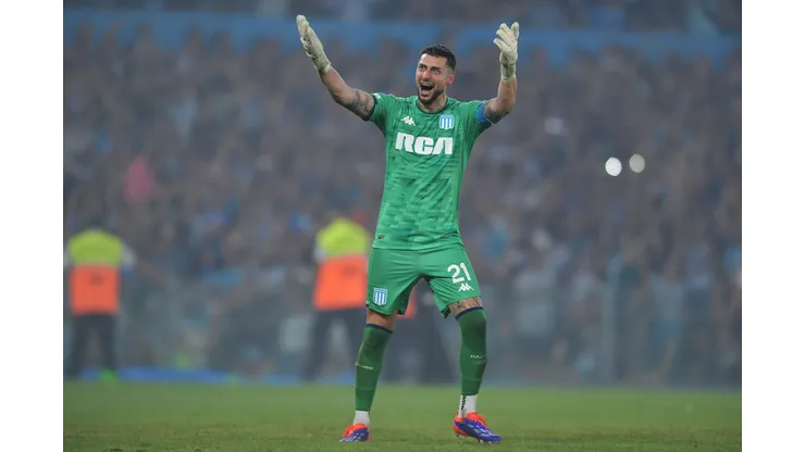 Gabriel Arias fue figura en Racing Club. (Foto: Getty)