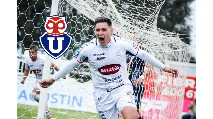 Matías Rodríguez se acordó de Universidad de Chile en el ascenso de Deportes Melipilla.