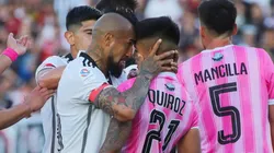 Vidal vio la roja en el Colo Colo vs. Magallanes, en la final de vuelta de la Zona Centro Sur.