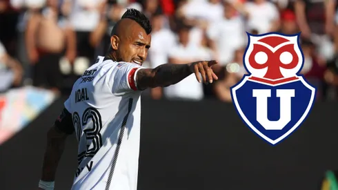 Arturo Vidal lanza sus dardos contra la U (Foto: Dragomir Yankovic/Photosport)